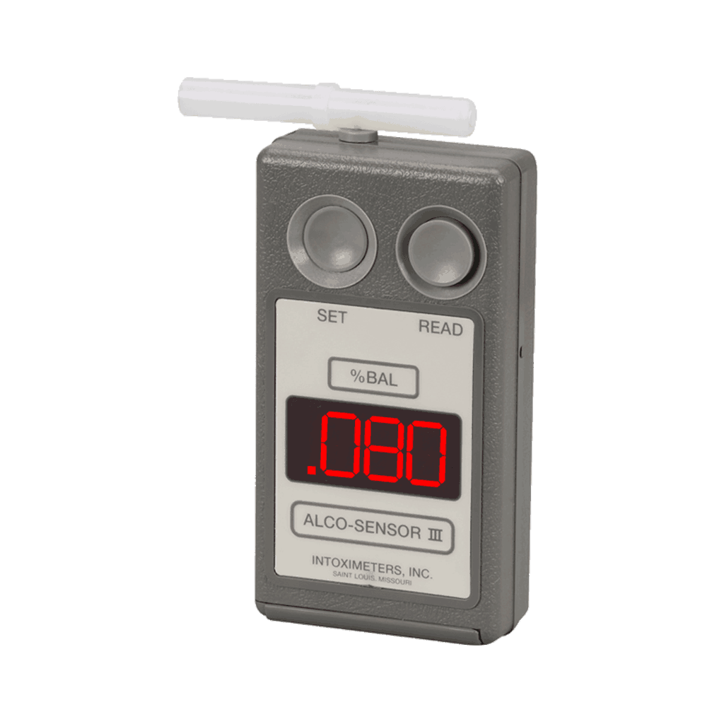 Alco-Sensor III – zdjęcie rzeczywistego urządzenia